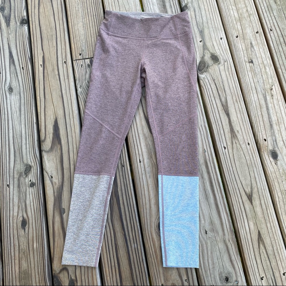 Outdoor Voices Dipped High Waisted Leggings